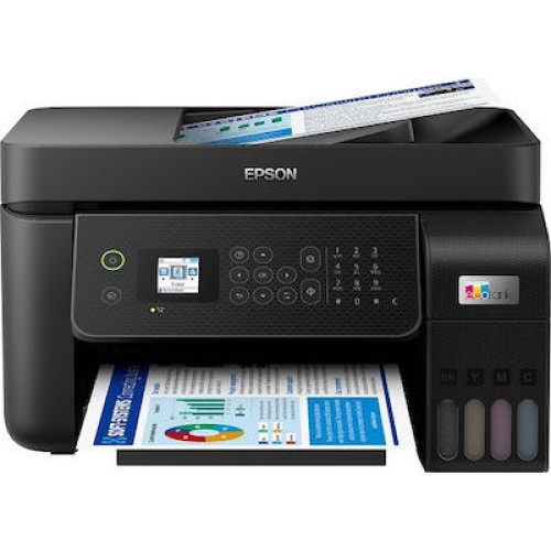 ΠΟΛΥΜΗΧΑΝΗΜΑ INKJET EPSON L5290 BLACK  ECOTANK WI-FI, ADF,FAX